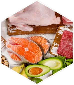 Omega-rich protein ingredients