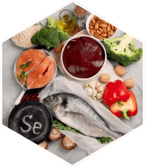 Selenium-rich whole foods