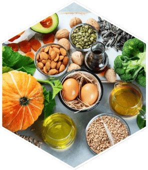 Vitamin E and plant nutrients